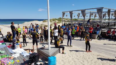 Det för året nya U 5-Dagarslägret på Böda Sand blev en succé med massor av ungdomar från Torsås OK och grannklubbarna. Vi var 19 Torsås OK:are på plats, varav 12 ungdomar.