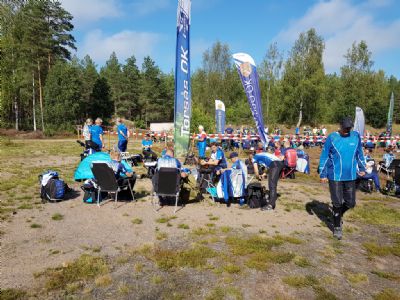 Vid Målilla OK:s tävling 2019 tävlade vi om klubbens vandringspris och 17 Torsås OK:are kom till start i solskenet.