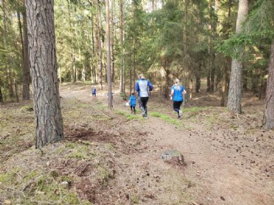 Freja, Agnes och Joar med sina 