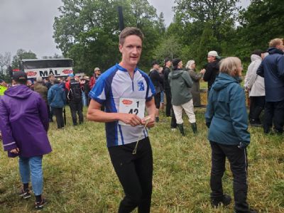 Emil svarade som vanligt för ett mycket starkt lopp på förstasträckan.