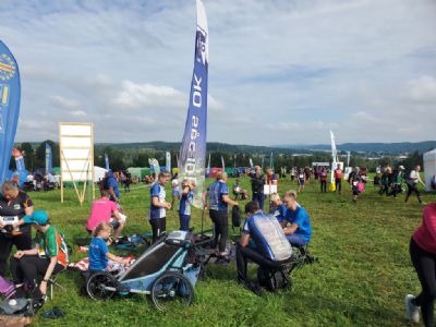 Fin utsikt från arenan i Tenhult på den tredje etappen av O-ringen i Jönköping.