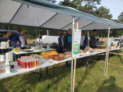 	Redo för tävling! Torsås OK:s marka på den sista tävlingsdagen av Veteran-SM då långdistansen avgjordes i Fagerrör.