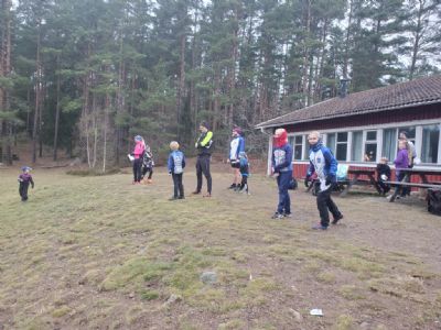 Bild fr&aring;n h&ouml;stavslutningen av Orienteringsskoj i Svartb&auml;cksm&aring;la, Nybro.