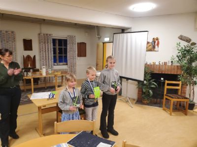 De flitigaste ungdomarna under 2025 var ettan Sofie, tv&aring;an Viktor och trean Agnes. Stort grattis till er!