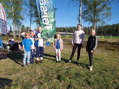 Tors&aring;s OK-g&auml;nget innan start vid Alstermos etapp av Ungdomens 5-Dagars.