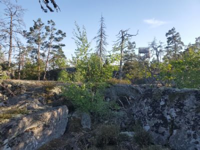 Alla banor passerade n&auml;ra h&ouml;gsta toppen med sitt utsiktstorn. Denna plats &auml;r ett utflyktsm&aring;l att rekommendera.