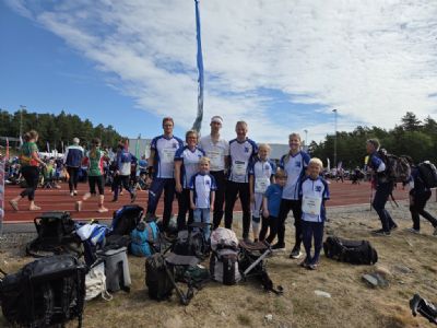 Tors&aring;s OK:s trupp vid den f&ouml;rsta etappen. Arne saknas p&aring; bilden. Magnus och Catrine och G&ouml;ran kom senare i veckan och f&ouml;rst&auml;rkte oss.