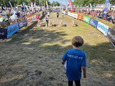 O-ringen är en riktigt häftig upplevelse även för barnen.