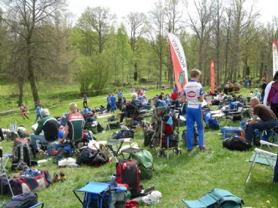 Bild från det natursköna TC:t under 2009 års tävling i Degerhyltan.