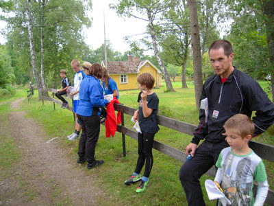 Bild från en ungdomsträning på Torsås Södrakartan.