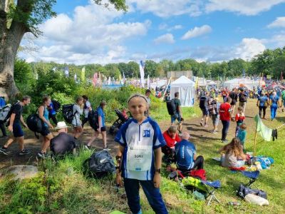 Sofie svsrade för en stark insats i D 10. Stort grattis!